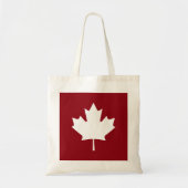 Canada Maple Leaf Canvas tas (Voorkant)