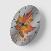 Canada Maple Leaf Clock Canada Souvenir Wall klok (Hoek)