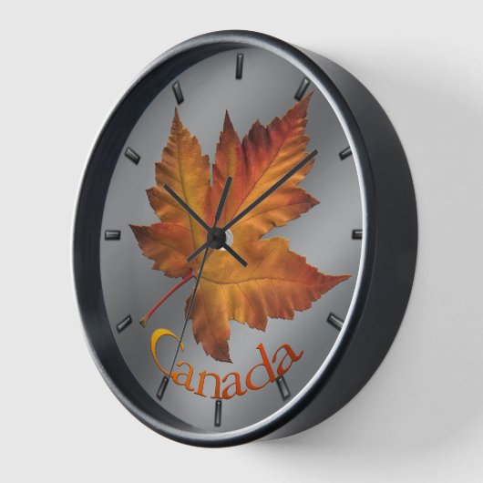 Canada Maple Leaf Clock Canada Souvenir Wall klok (Hoek)