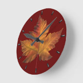 Canada Maple Leaf Clock Canada Souvenir Wall klok (Hoek)