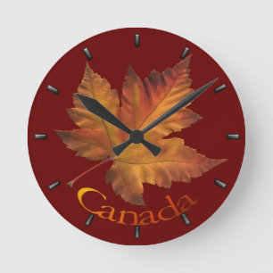 Canada Maple Leaf Clock Canada Souvenir Wall klok