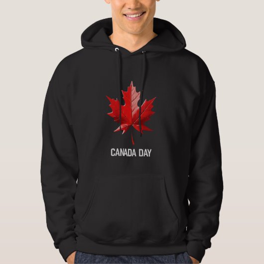 Canada Maple Leaf Country Canada Hoodie (Voorkant)