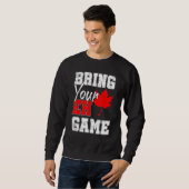Canada Maple Leaf Country Eh Game Canada Trui (Voorkant volledig)