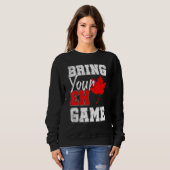 Canada Maple Leaf Country Eh Game Canada Trui (Voorkant volledig)