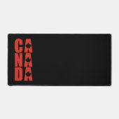 Canada Maple Leaf Designer Canadian Pride Bureaumat (Voorkant)