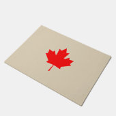 Canada Maple Leaf Deurmat (Schuin)