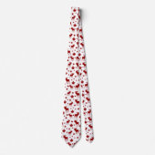 Canada Maple Leaf en Moose Pattern Stropdas (Voorkant)