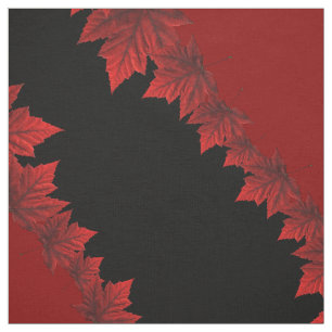 Canada Maple Leaf Fabric Custom Canada Fabric Stof