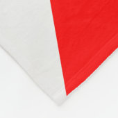 Canada Maple Leaf Fleece Deken (Hoek)