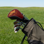 Canada Maple Leaf Golf Driver Hoesje Golfheadcover (Insitu)