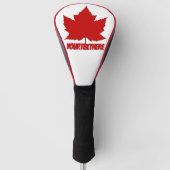 Canada Maple Leaf Golf Driver Hoesje Golfheadcover (Voorkant)
