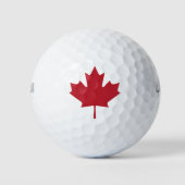 Canada Maple Leaf Golfballen (Voorkant)
