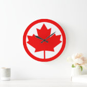 Canada Maple Leaf Grote Klok (Huis)