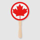 Canada Maple Leaf Handwaaier (Voorkant)