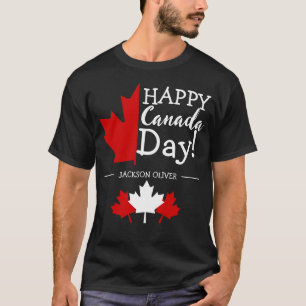 Canada Maple Leaf, Happy Canada Day, 1 juli T-shirt