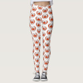 Canada Maple Leaf Heart is niet te koop Trots Leggings (Voorkant)