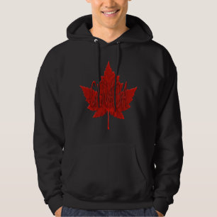 Canada Maple Leaf Hooded Sweatshirt Canada Hoodie