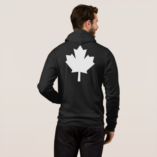 Canada Maple leaf Hoodie (Achterkant volledig)