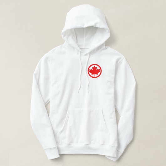 Canada Maple Leaf Hoodie (Design voorkant)