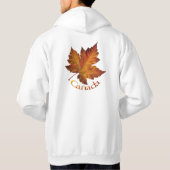 Canada Maple Leaf Hoodie Canada Hooded Sweatshirt (Achterkant)