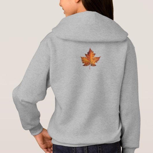 Canada Maple Leaf Kind Hoodie Canada Sweatshirt (Achterkant)