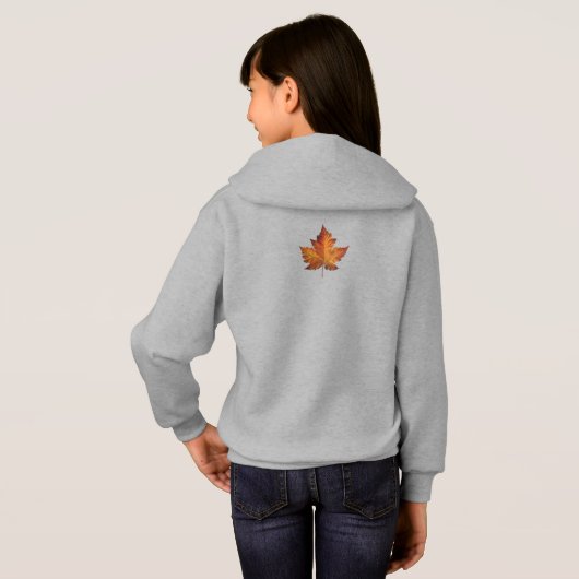 Canada Maple Leaf Kind Hoodie Canada Sweatshirt (Achterkant volledig)