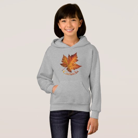 Canada Maple Leaf Kind Hoodie Canada Sweatshirt (Voorkant volledig)