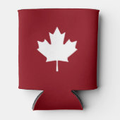 Canada Maple Leaf Koelbox - Omgekeerde kleuren Blikjeskoeler (Voorkant)