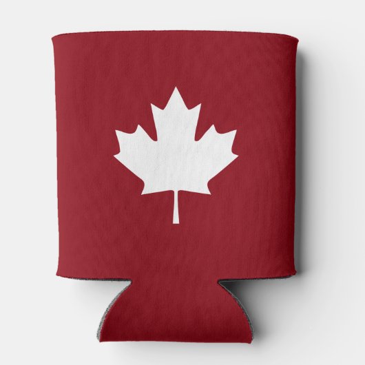 Canada Maple Leaf Koelbox - Omgekeerde kleuren Blikjeskoeler (Achterkant)