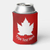 Canada Maple Leaf Koelbox Personalized Souvenir Blikjeskoeler (Blikje Achterkant)