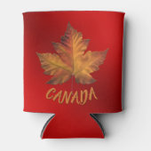 Canada Maple Leaf Koelbox Persoonlijke cadeaus Blikjeskoeler (Voorkant)