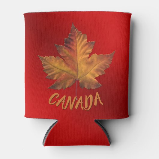 Canada Maple Leaf Koelbox Persoonlijke cadeaus Blikjeskoeler (Voorkant)