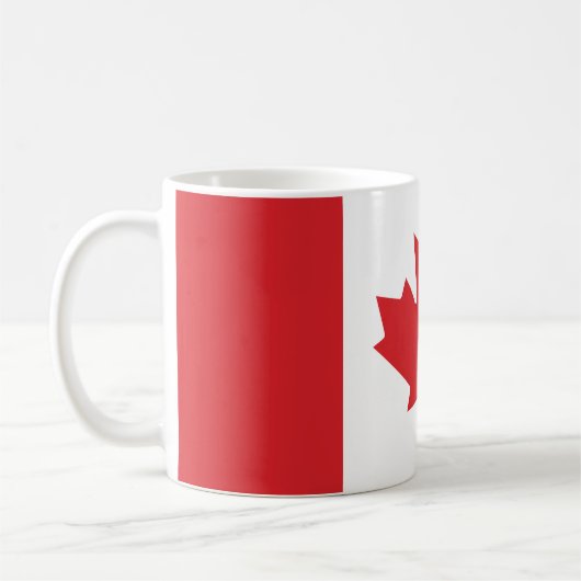 Canada Maple Leaf Koffiemok (Links)
