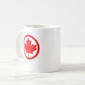 Canada Maple Leaf Koffiemok (Voorkant links)