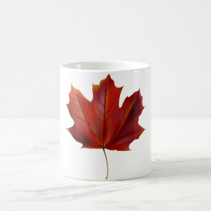 canada maple leaf koffiemok
