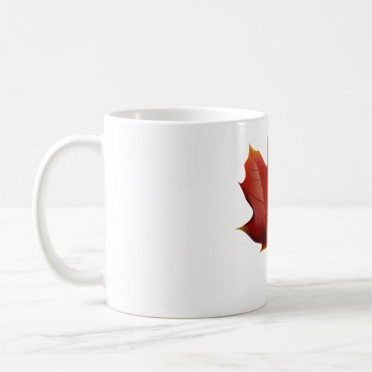 canada maple leaf koffiemok (Links)