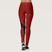 Canada Maple Leaf Leggings Autumn verliest Legging (Achterkant)