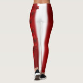 Canada Maple Leaf Leggings Autumn verliest Legging (Achterkant)