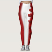 Canada Maple Leaf Leggings Autumn verliest Legging (Voorkant)