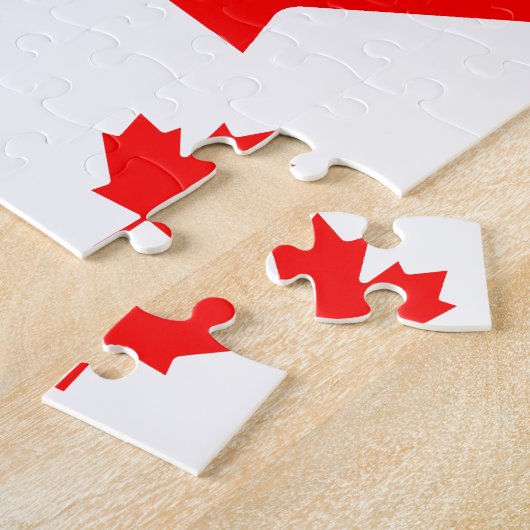 Canada Maple Leaf Legpuzzel (Zijkant)