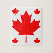 Canada Maple Leaf Legpuzzel (Verticaal)