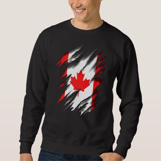 Canada Maple Leaf Lovers Canadese vlag Canada Trui (Voorkant)