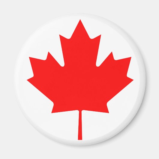 Canada Maple Leaf Magneet (Voorkant)