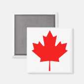 Canada Maple Leaf Magneet (Voorkant / Achterkant)