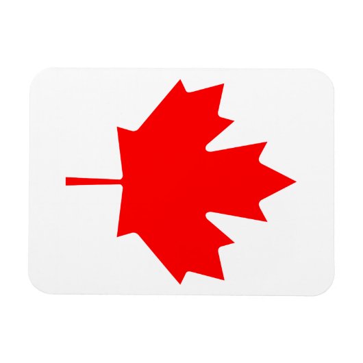 Canada Maple Leaf Magneet (Horizontaal)