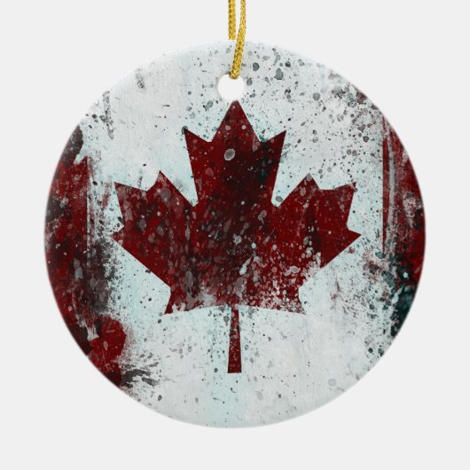Canada Maple Leaf Ornament (Voorkant)