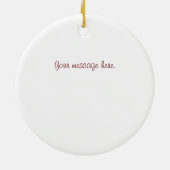 Canada Maple Leaf Ornament (Achterkant)