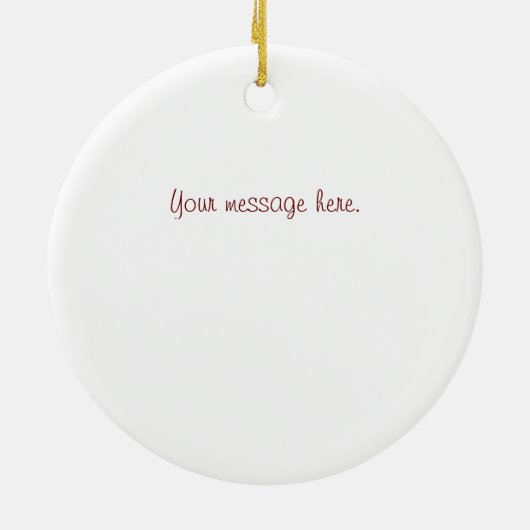 Canada Maple Leaf Ornament (Achterkant)