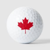 Canada Maple Leaf Patriotic Free niet te koop Golfballen (Voorkant)