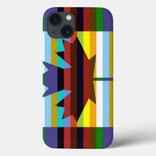 Canada Maple Leaf Pop Art 2 Case-Mate iPhone Case